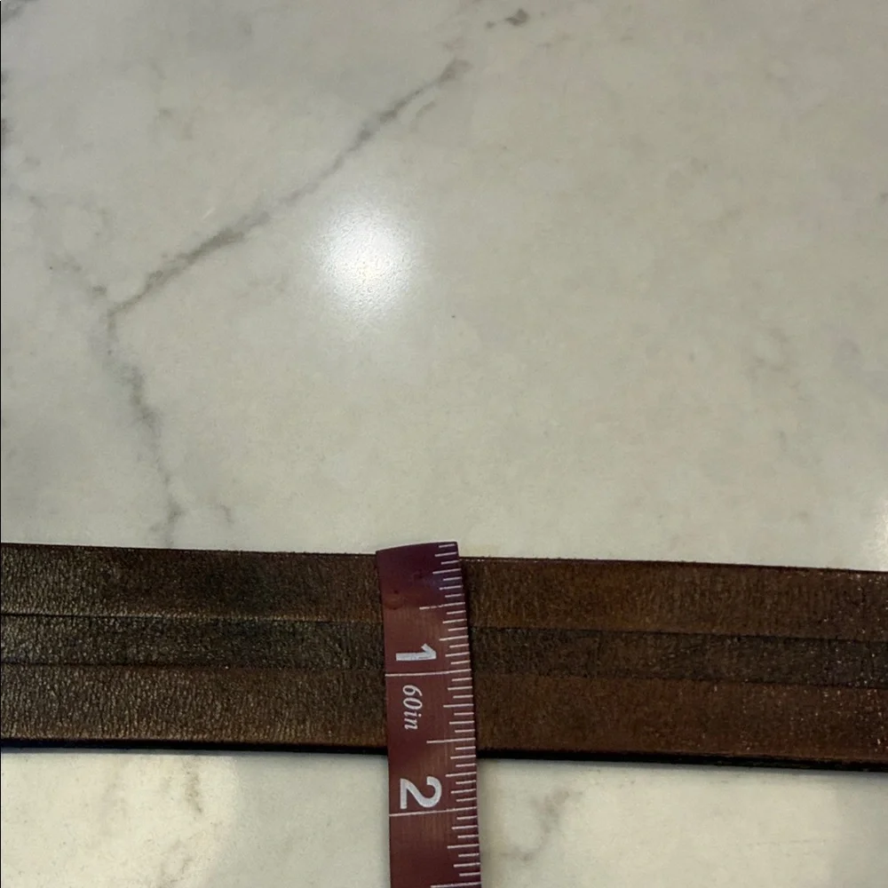 Fossil‎ Men's Brown Leather Belt Size 34